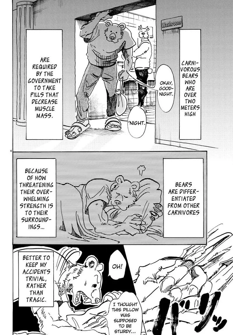Beastars Chapter 77 page 4