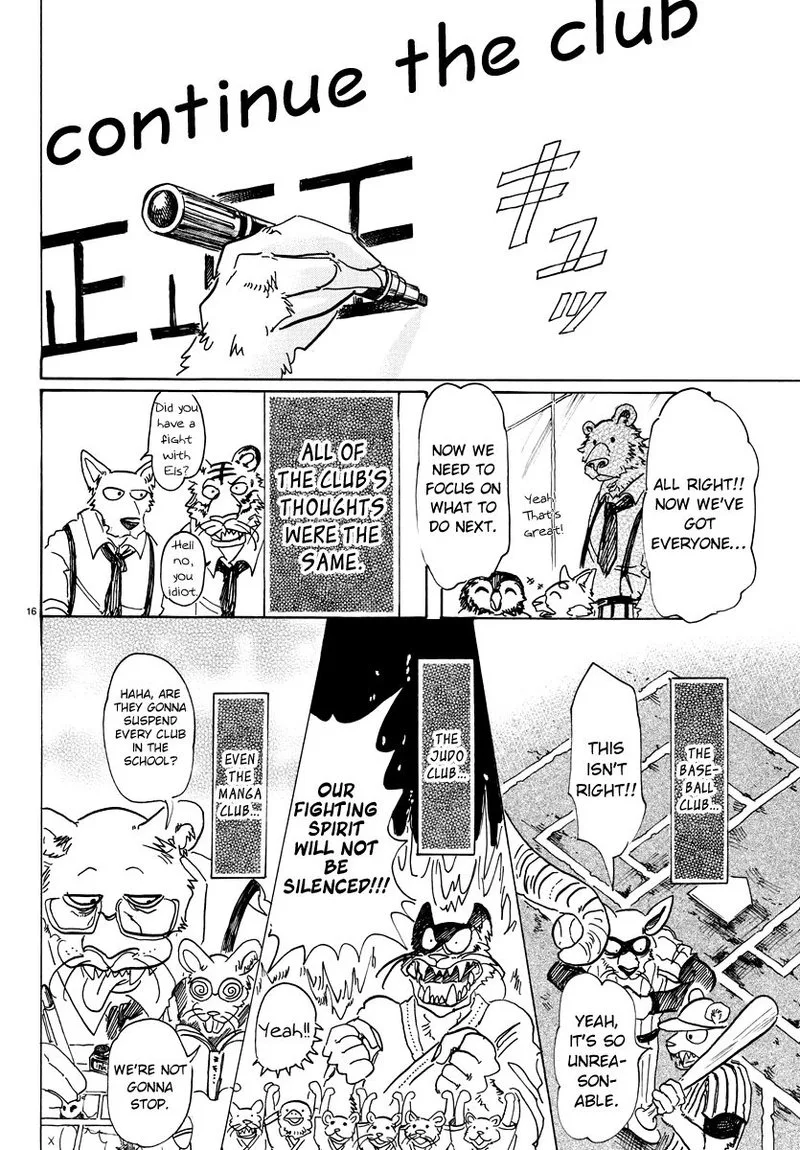 Beastars Chapter 78 page 15
