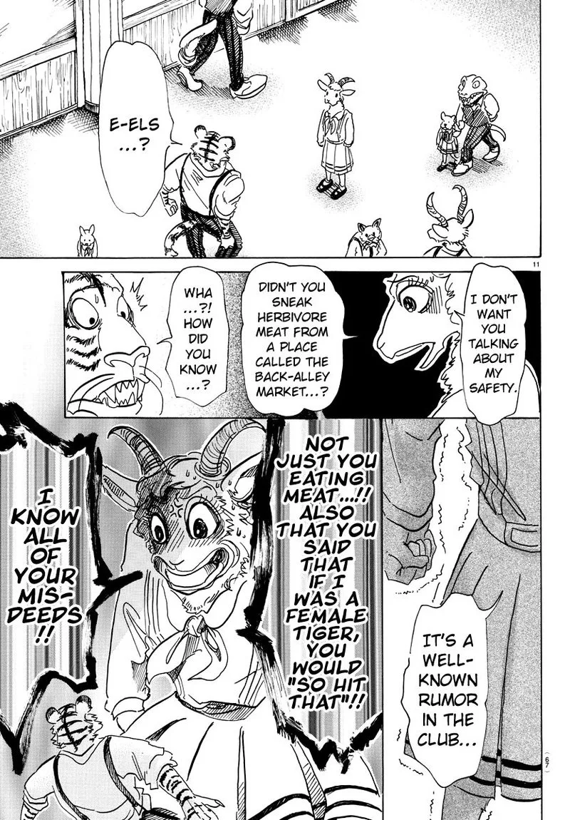 Beastars Chapter 78 page 11