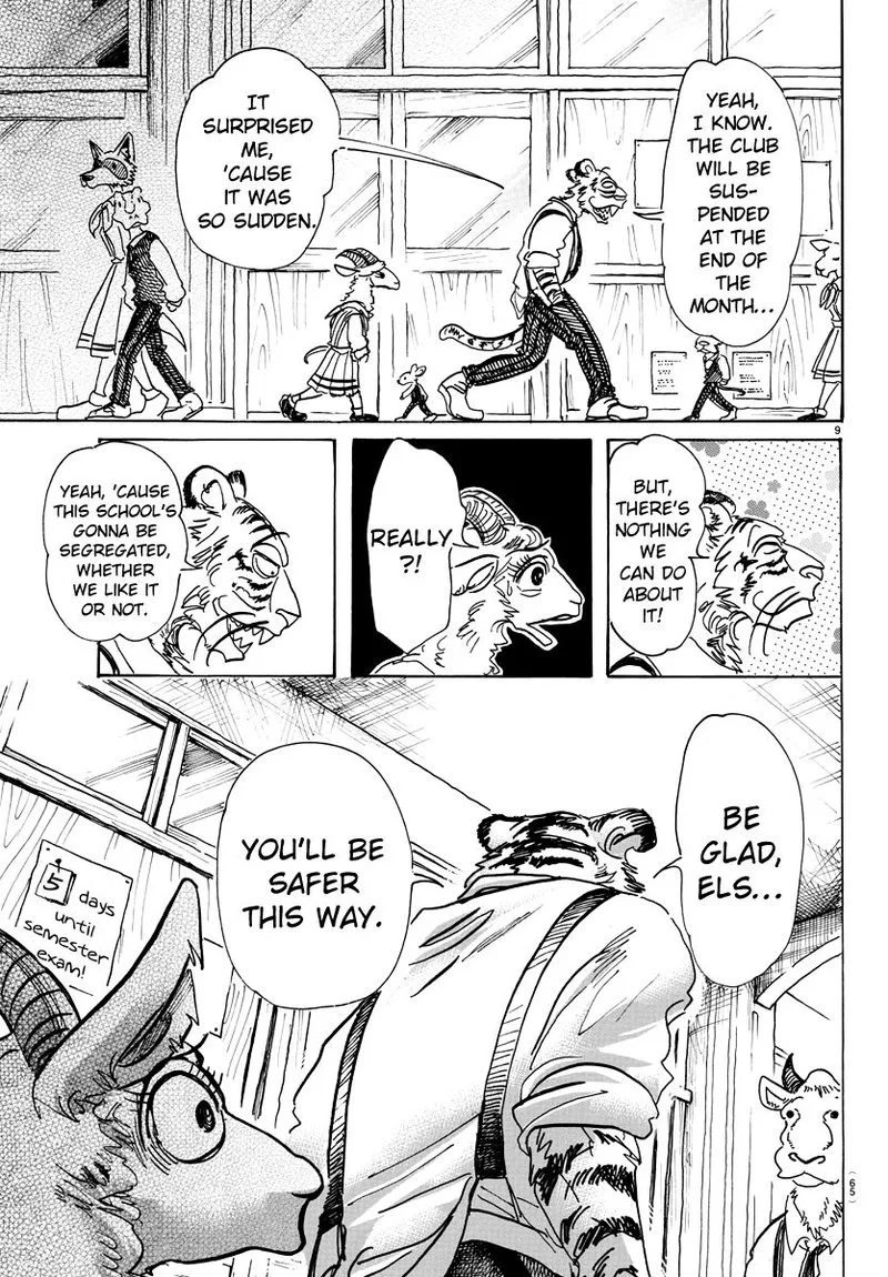Beastars Chapter 78 page 9