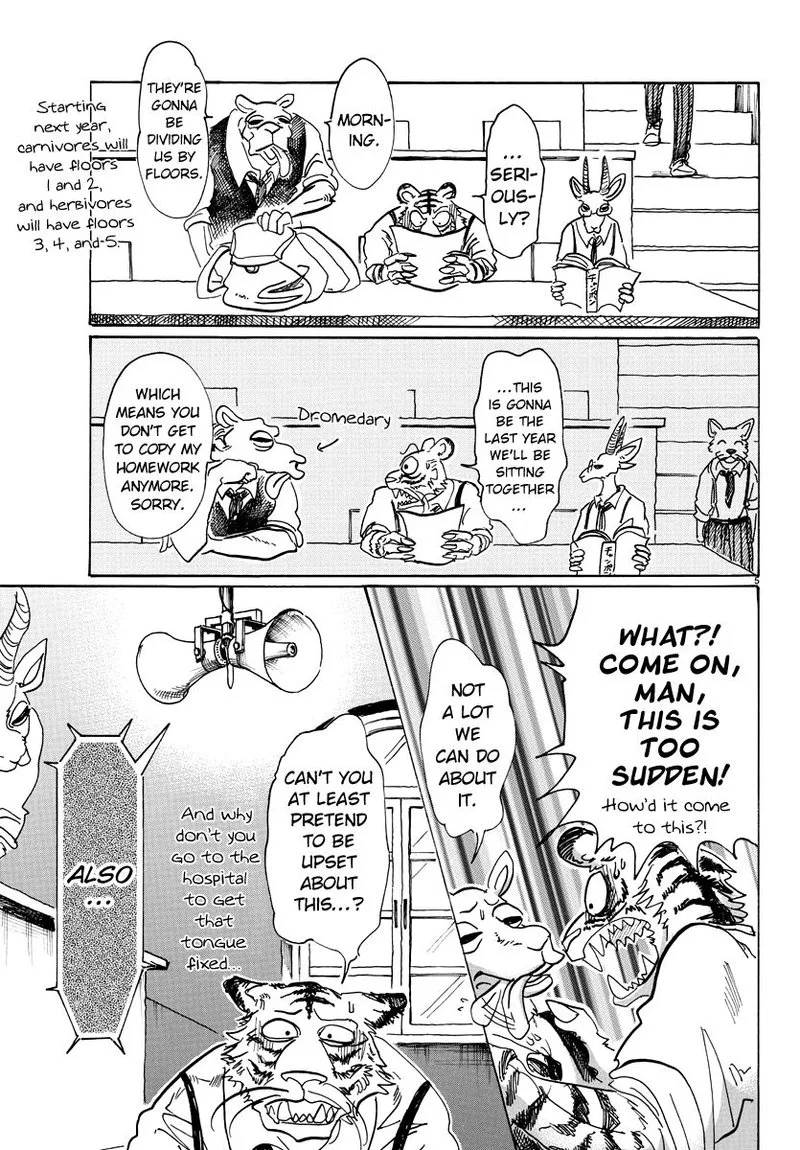 Beastars Chapter 78 page 5