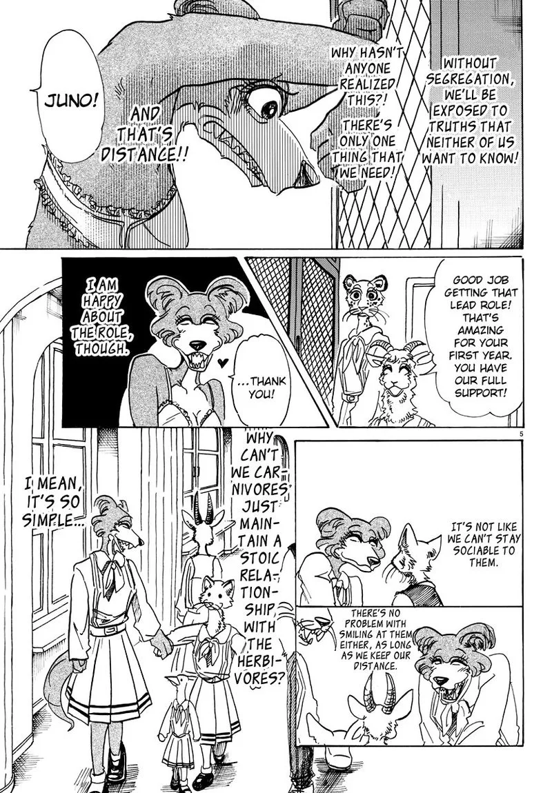 Beastars Chapter 79 page 5