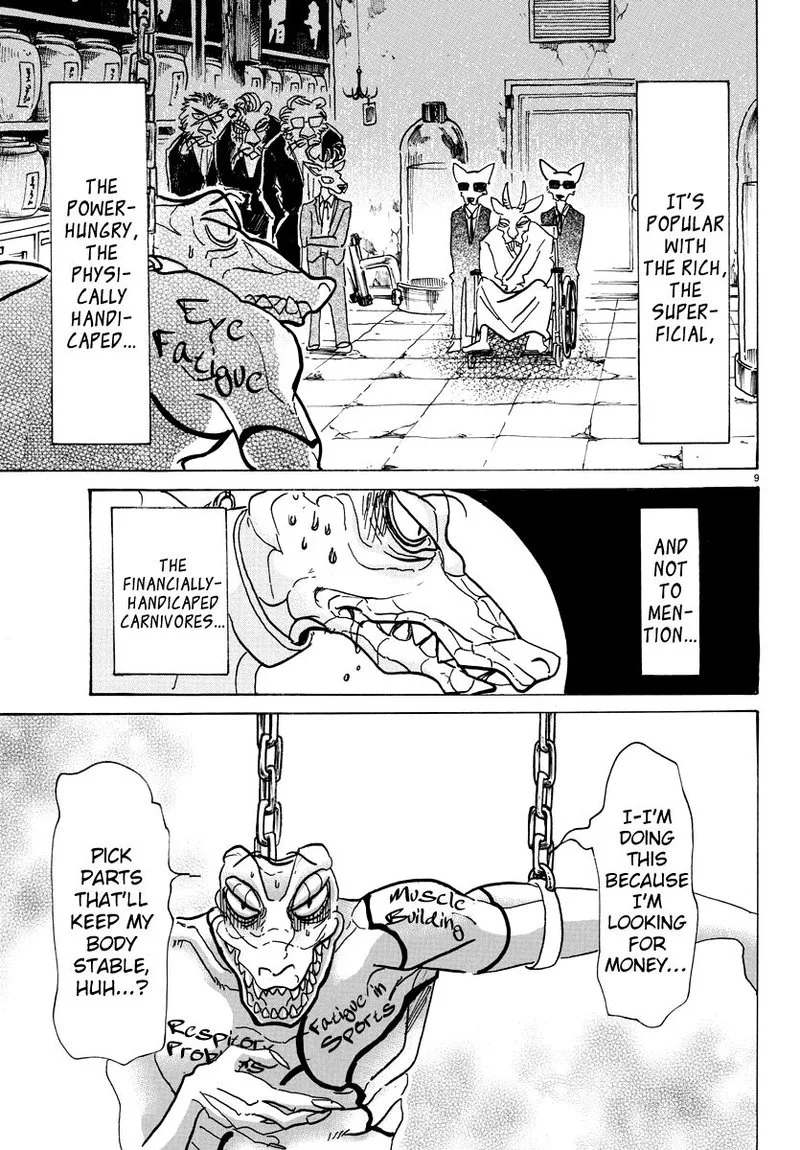 Beastars Chapter 80 page 10