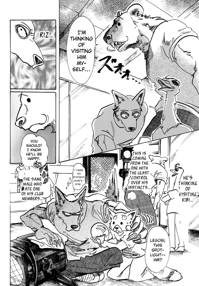 Beastars Chapter 81 page 8