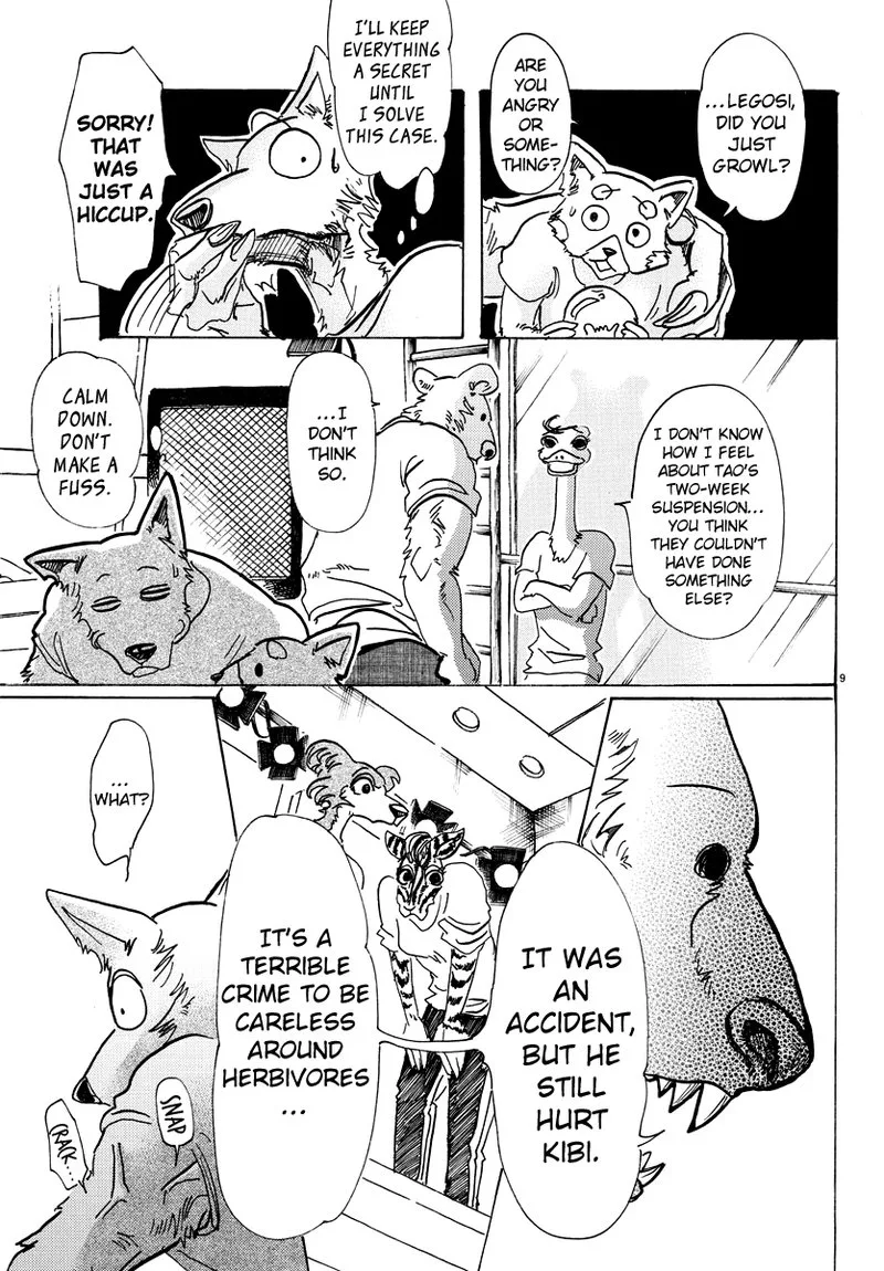 Beastars Chapter 81 page 9