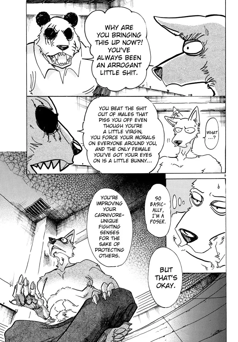 Beastars Chapter 82 page 9