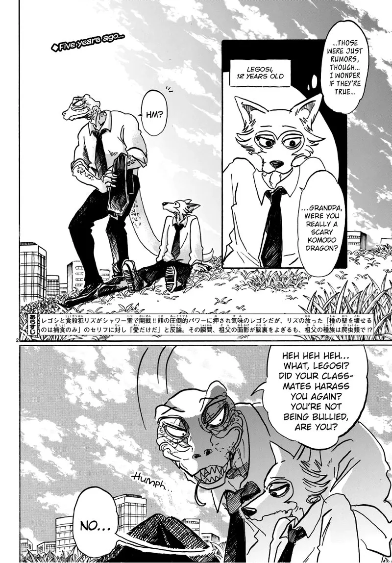 Beastars Chapter 85 page 2