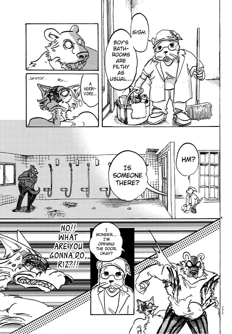 Beastars Chapter 85 page 9