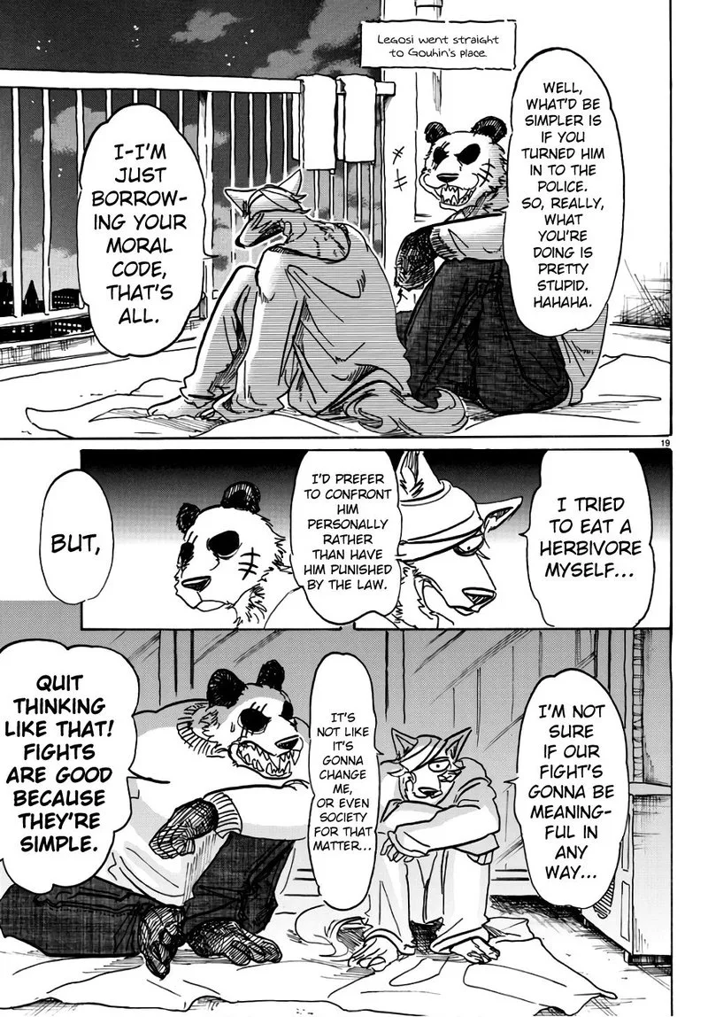 Beastars Chapter 85 page 18