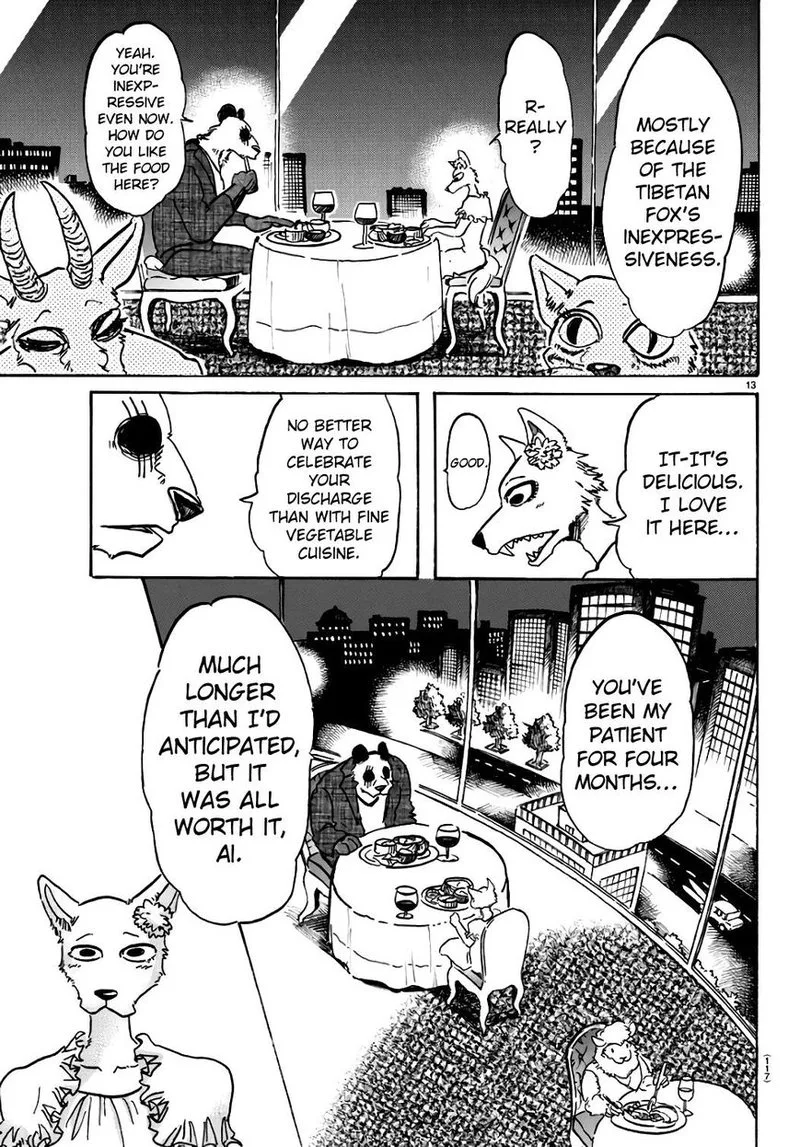 Beastars Chapter 86 page 13