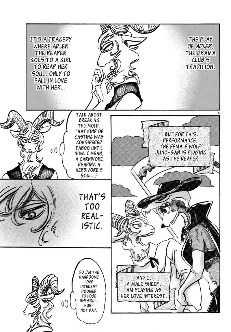 Beastars Chapter 87 page 5