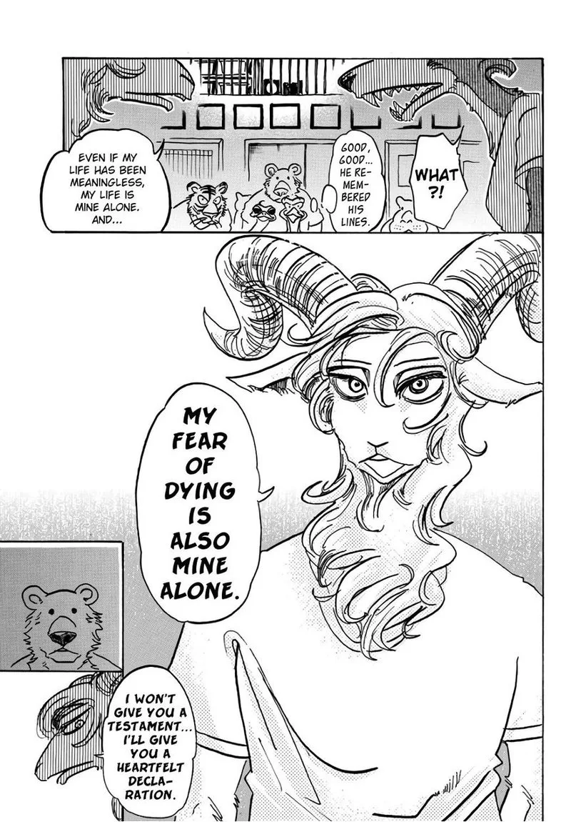 Beastars Chapter 87 page 15