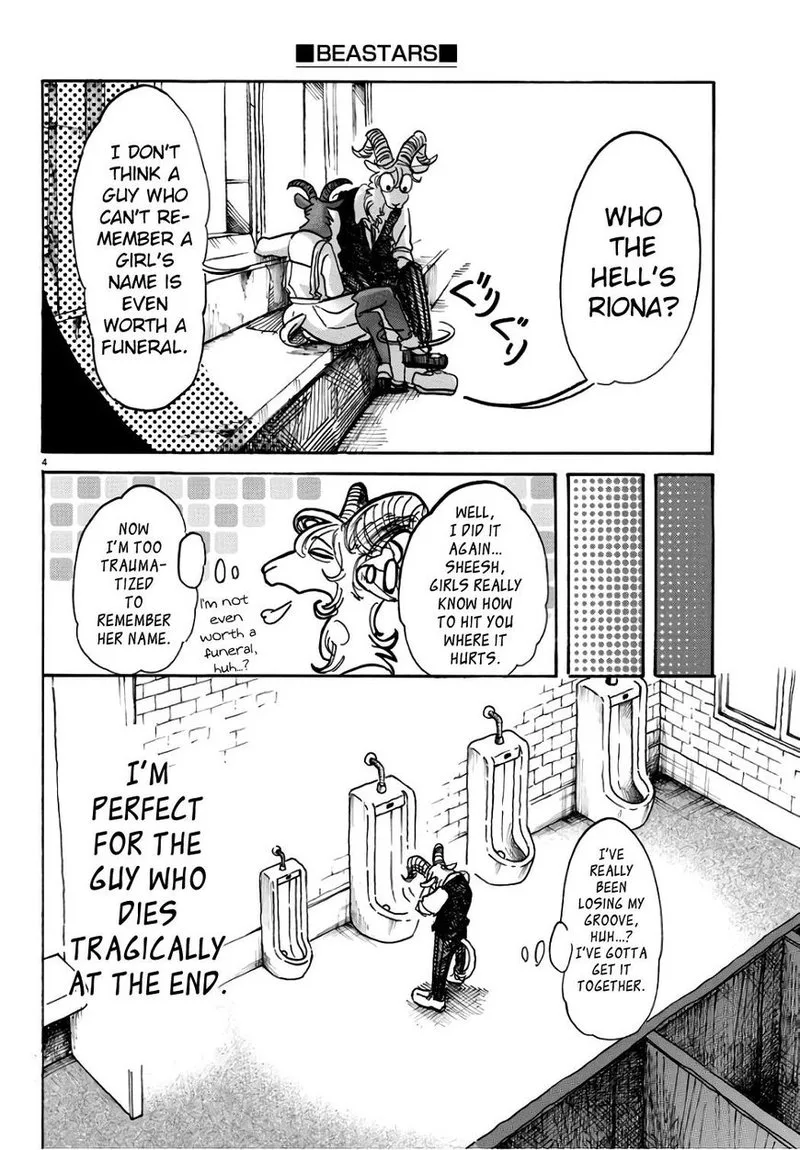 Beastars Chapter 87 page 4