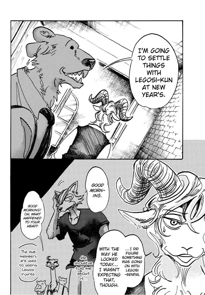 Beastars Chapter 87 page 8