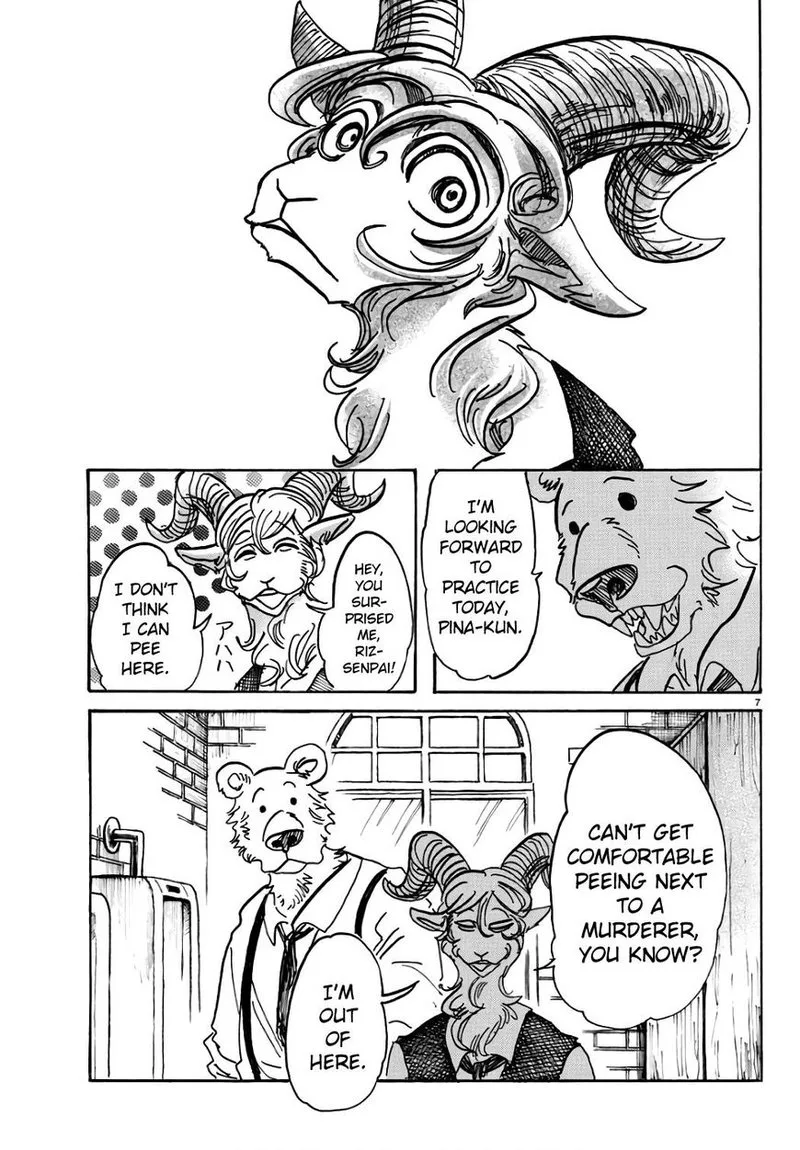 Beastars Chapter 87 page 7