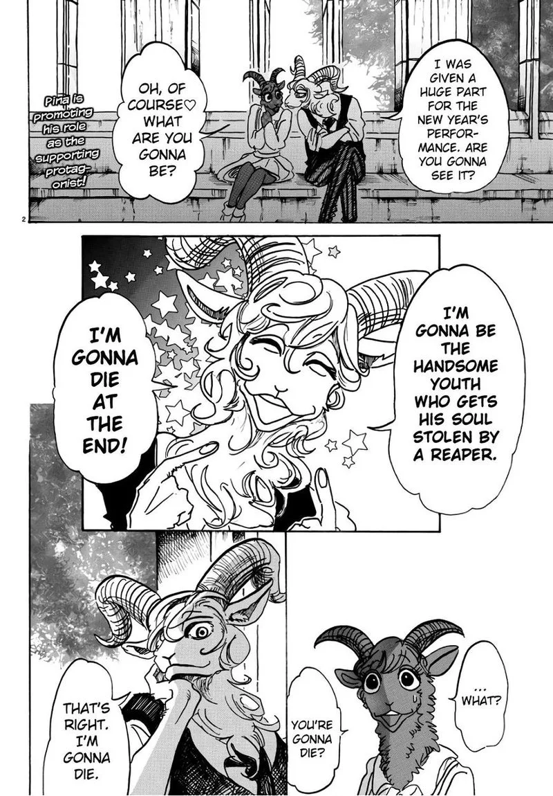 Beastars Chapter 87 page 2