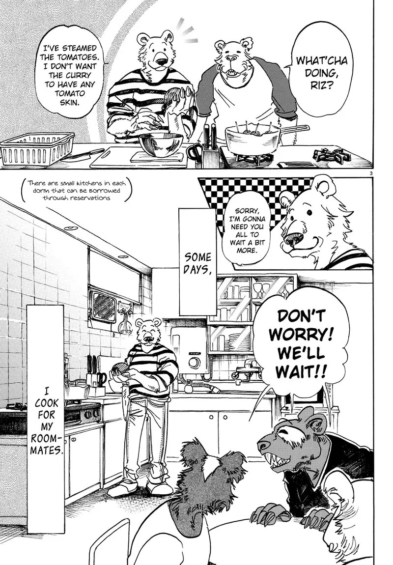 Beastars Chapter 89 page 3