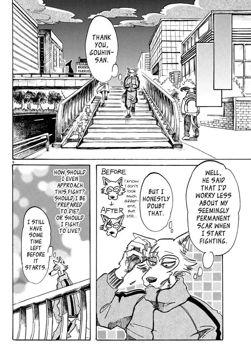 Beastars Chapter 90 page 6