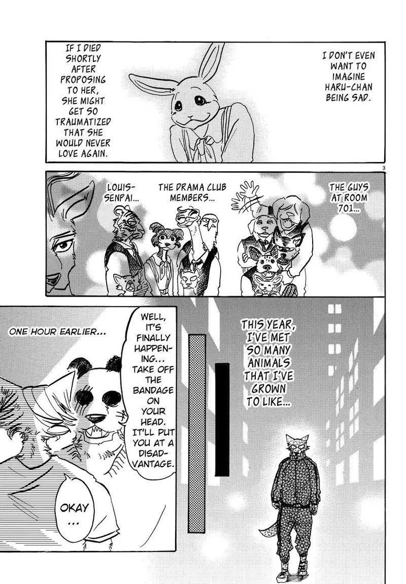 Beastars Chapter 90 page 3