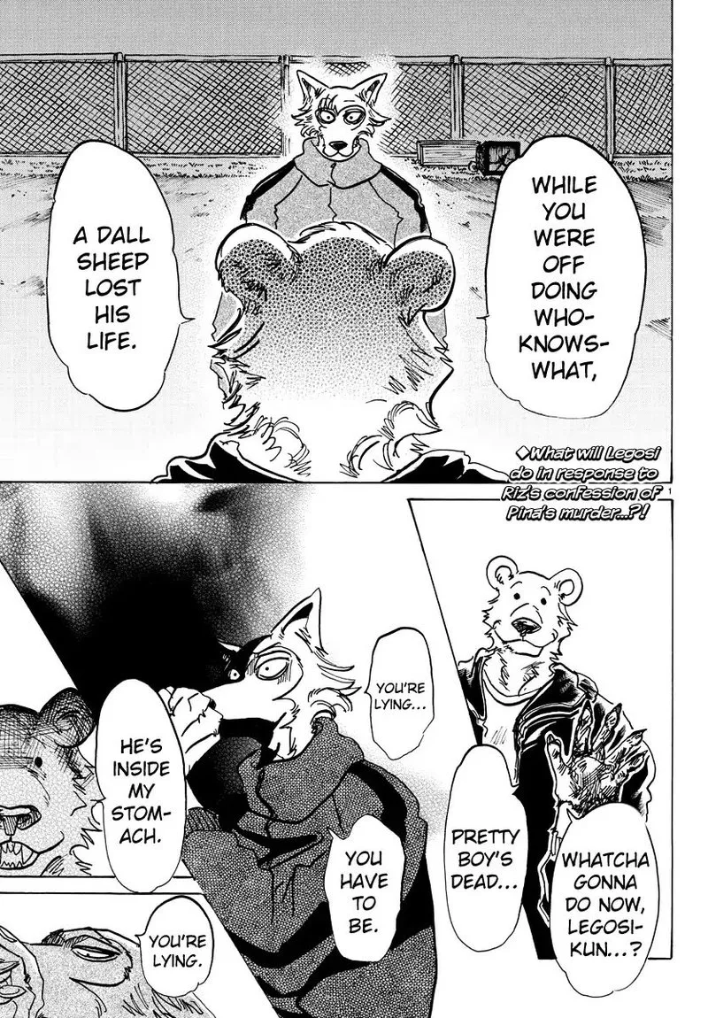 Beastars Chapter 91 page 1