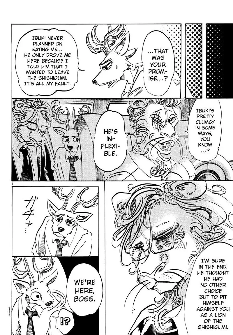 Beastars Chapter 93 page 6