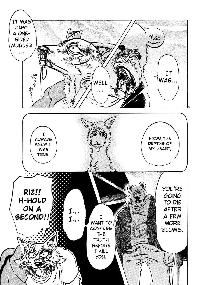 Beastars Chapter 94 page 5