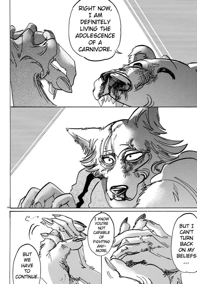 Beastars Chapter 94 page 14