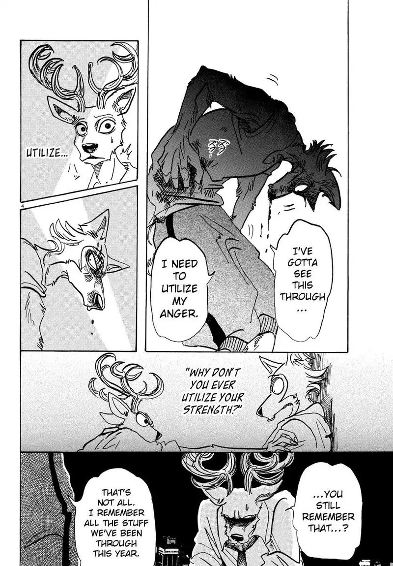 Beastars Chapter 95 page 4