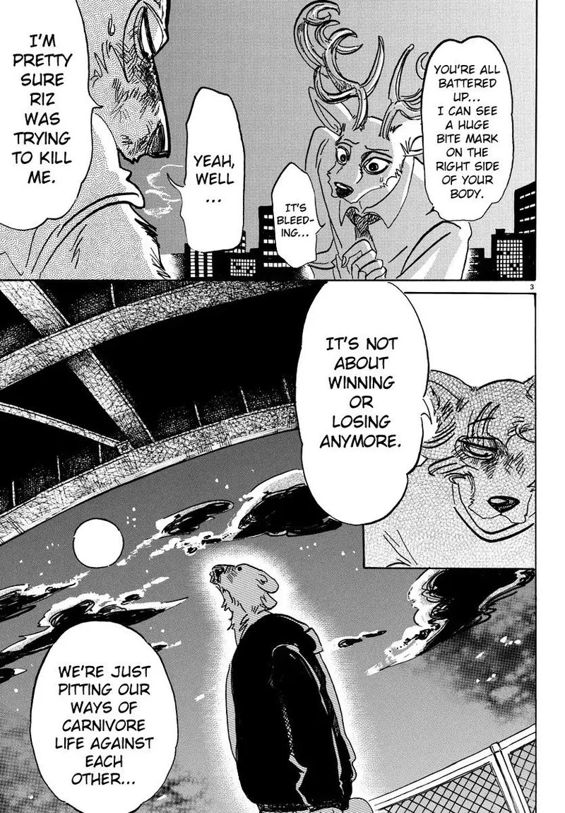 Beastars Chapter 95 page 3