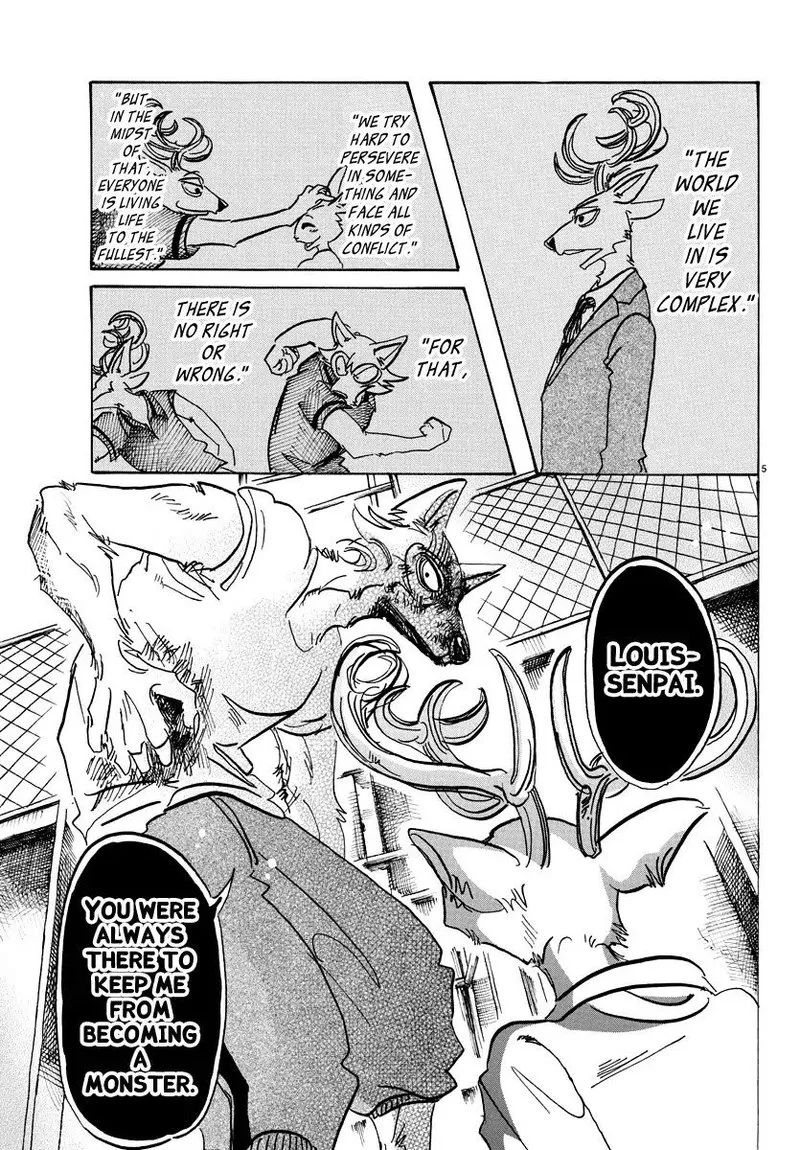 Beastars Chapter 95 page 5
