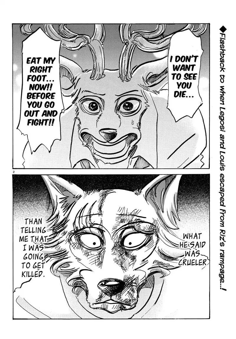 Beastars Chapter 96 page 2