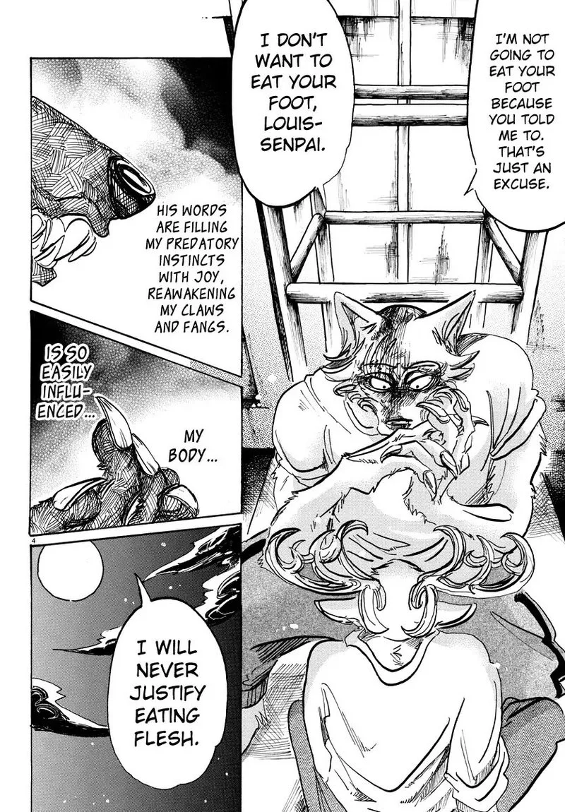 Beastars Chapter 96 page 4