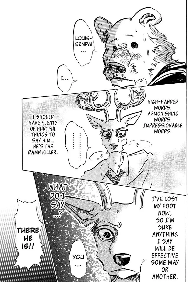Beastars Chapter 97 page 8