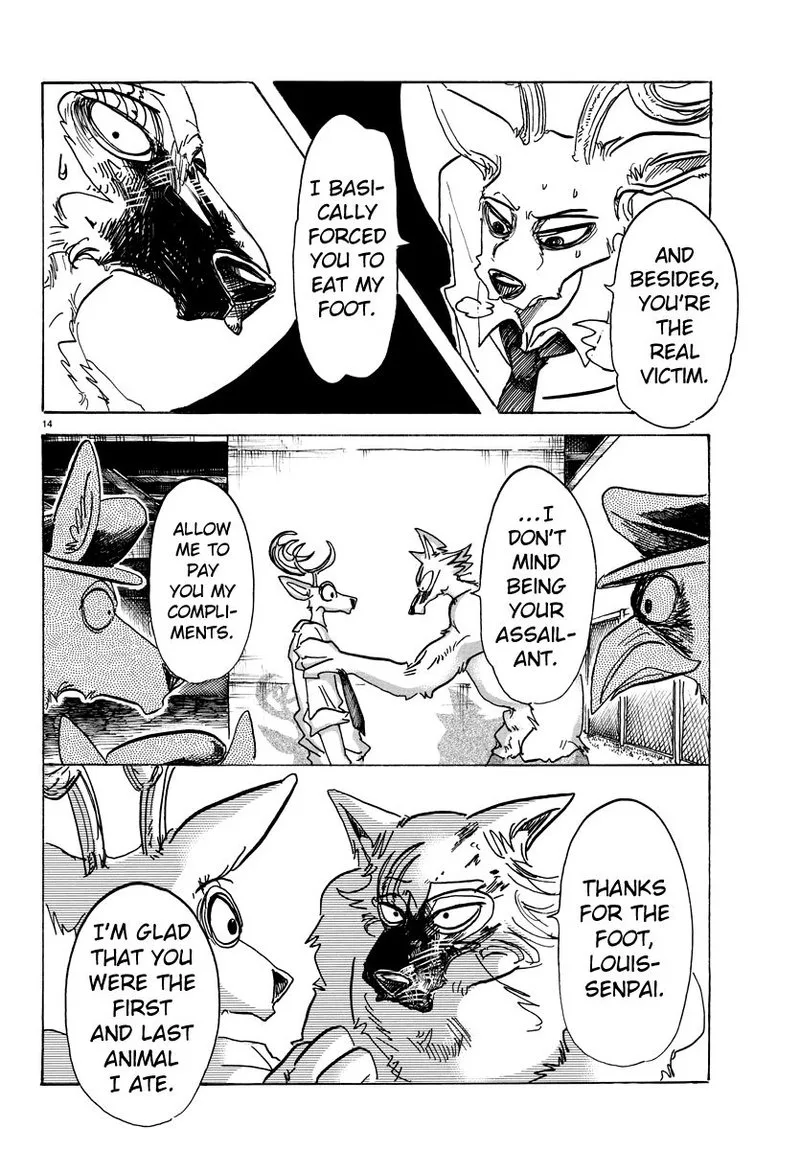 Beastars Chapter 97 page 14