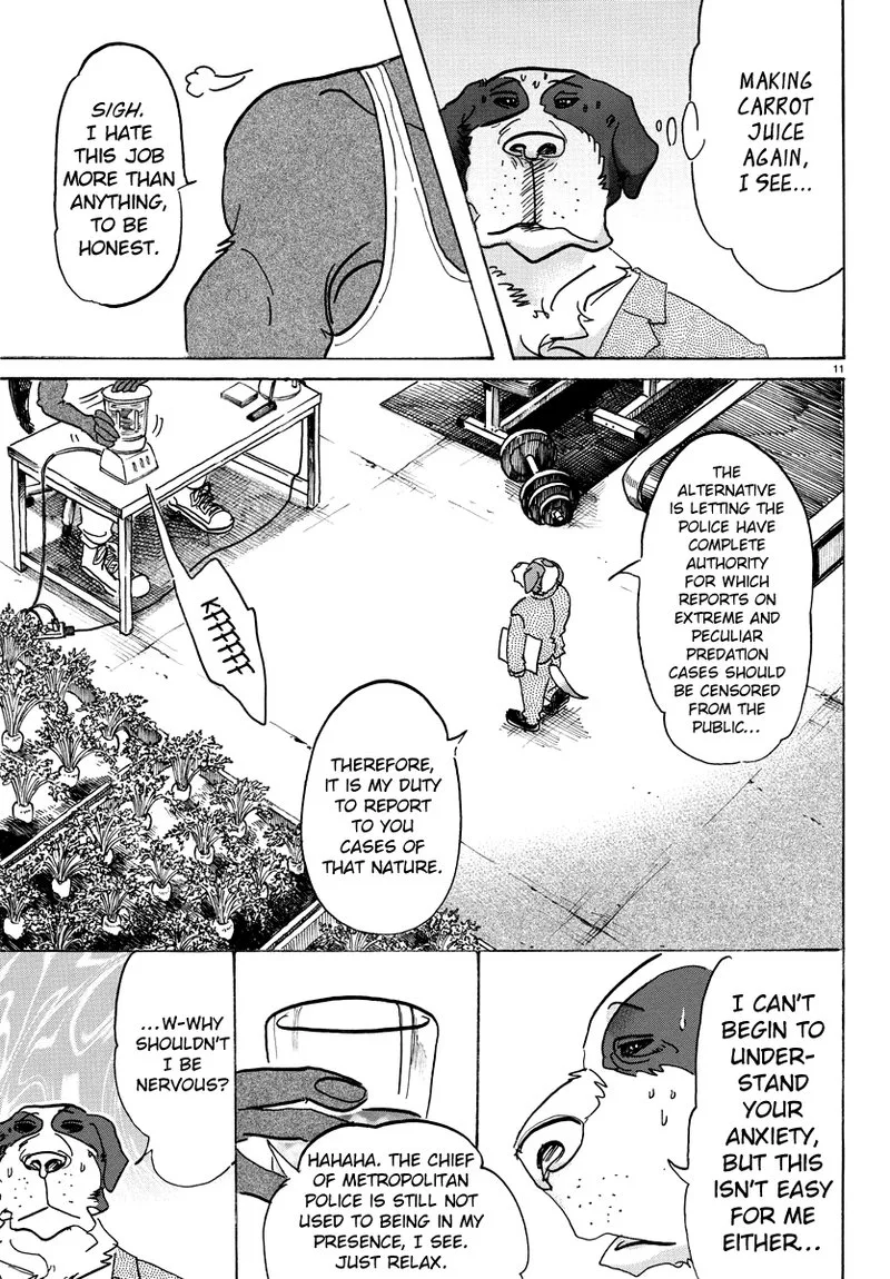 Beastars Chapter 99 page 11
