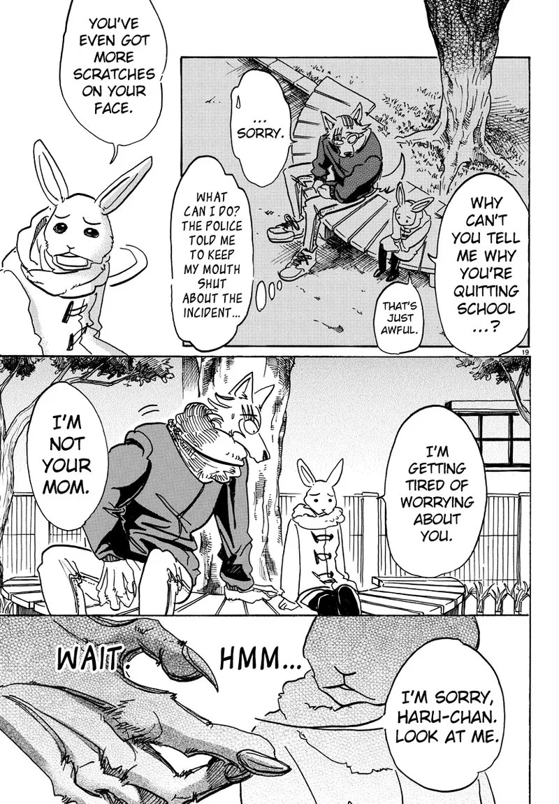 Beastars Chapter 99 page 19