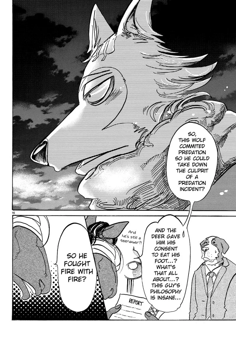 Beastars Chapter 99 page 16