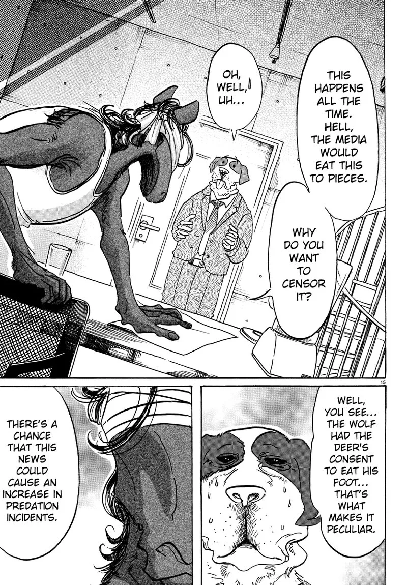 Beastars Chapter 99 page 15