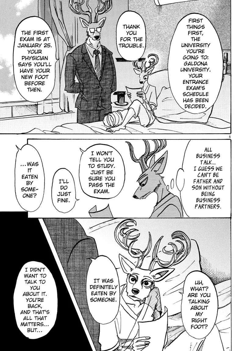Beastars Chapter 99 page 5