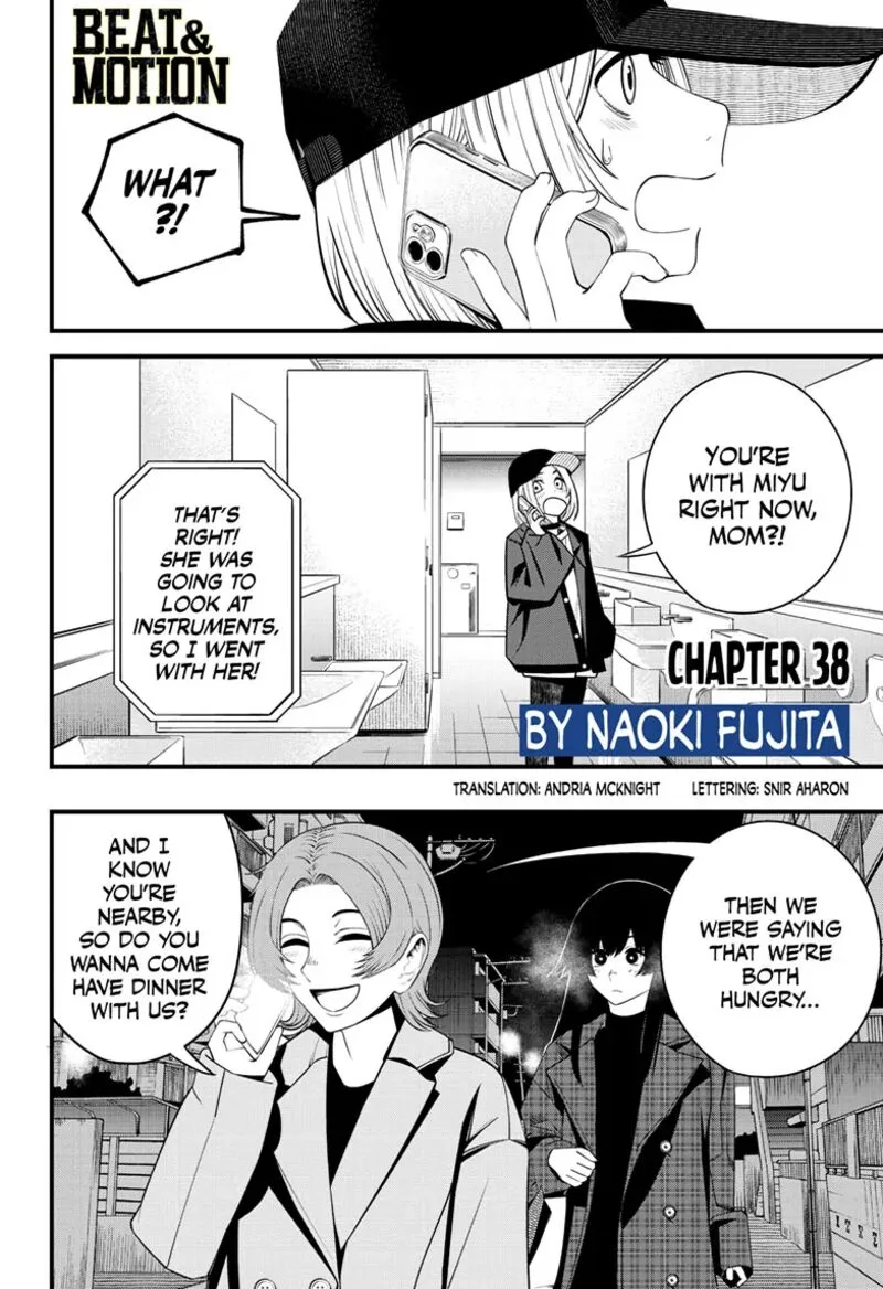 Beat & Motion Chapter 38 page 1