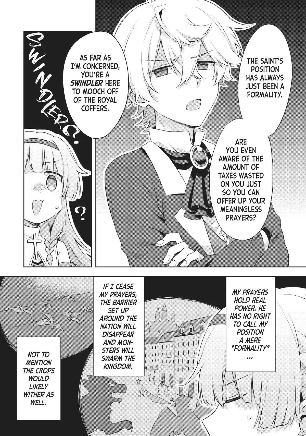 Because I, the True Saint, Was Banished, That Country Is Done For! Chapter 1 page 9