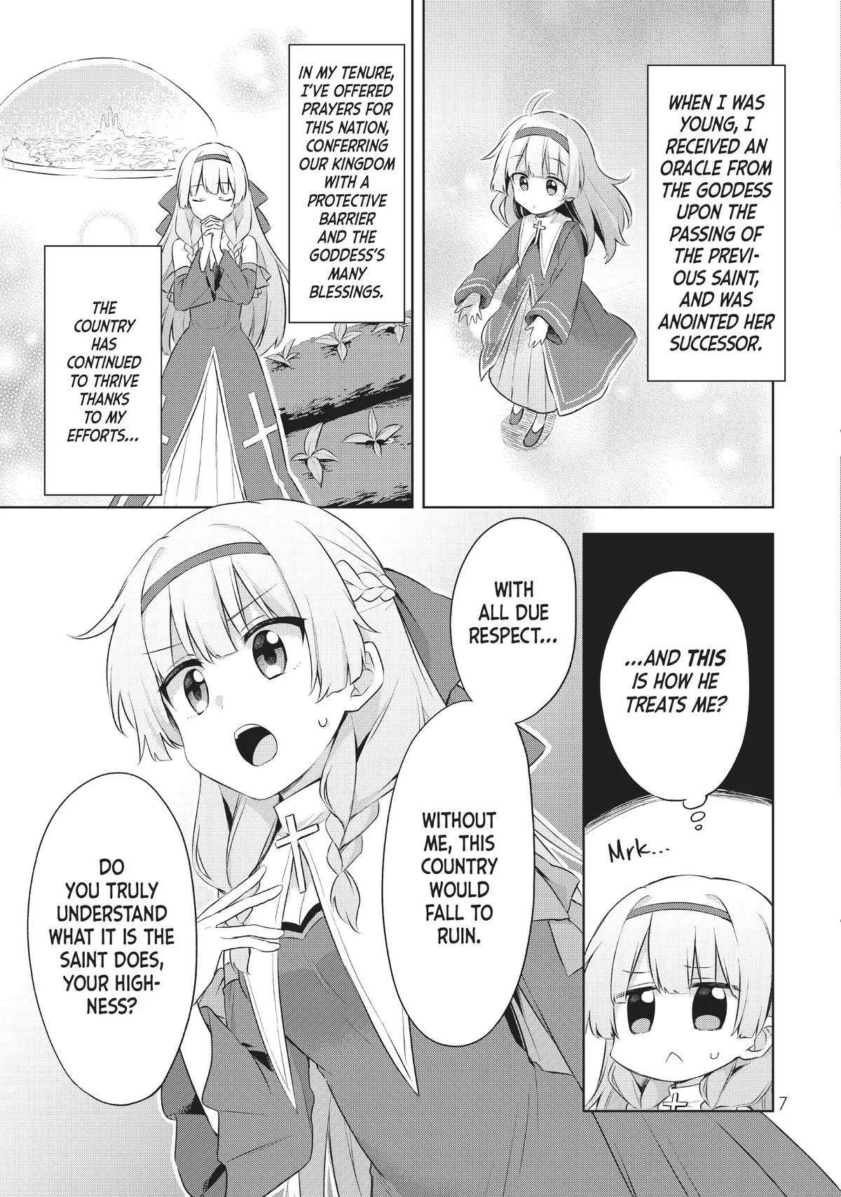Because I, the True Saint, Was Banished, That Country Is Done For! Chapter 1 page 8