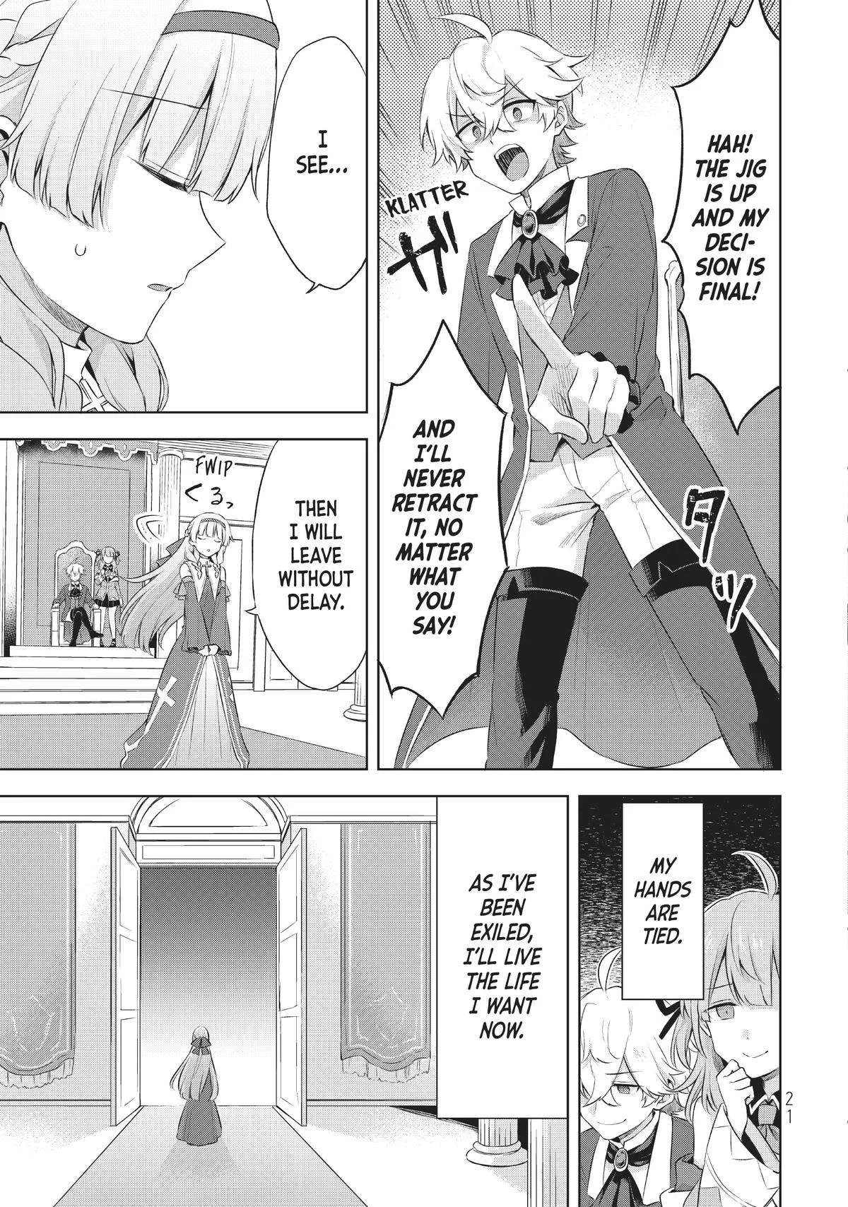 Because I, the True Saint, Was Banished, That Country Is Done For! Chapter 1 page 22
