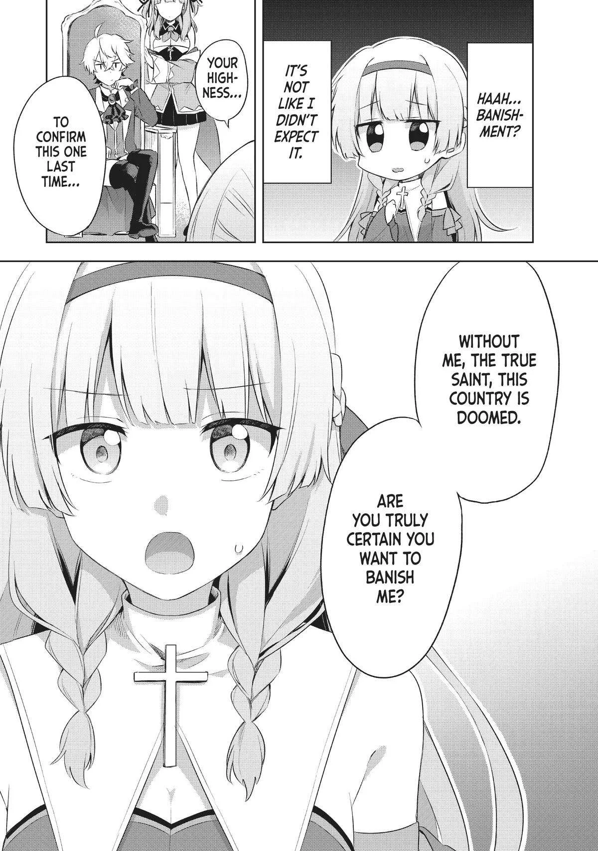 Because I, the True Saint, Was Banished, That Country Is Done For! Chapter 1 page 21