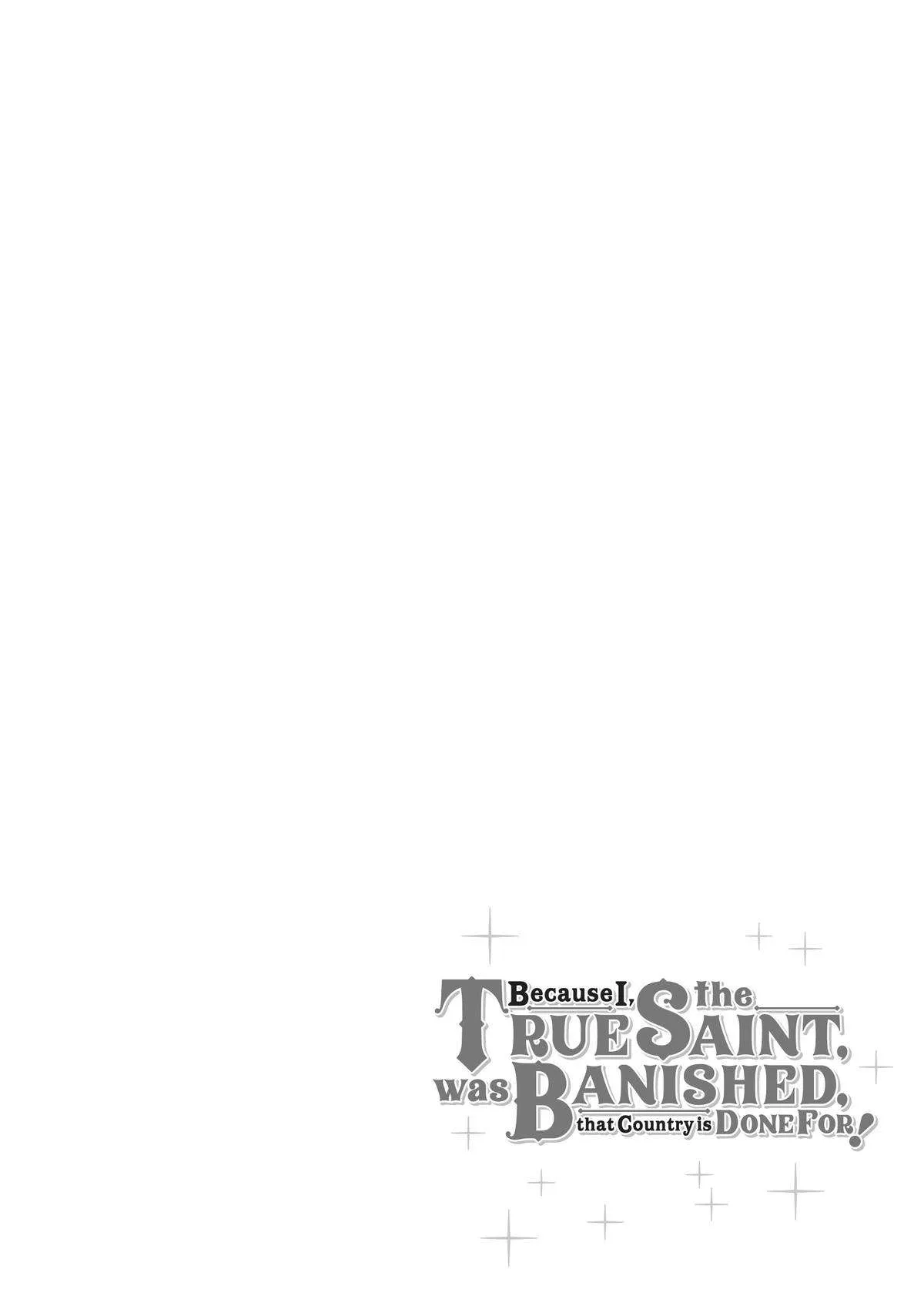 Because I, the True Saint, Was Banished, That Country Is Done For! Chapter 14 page 35