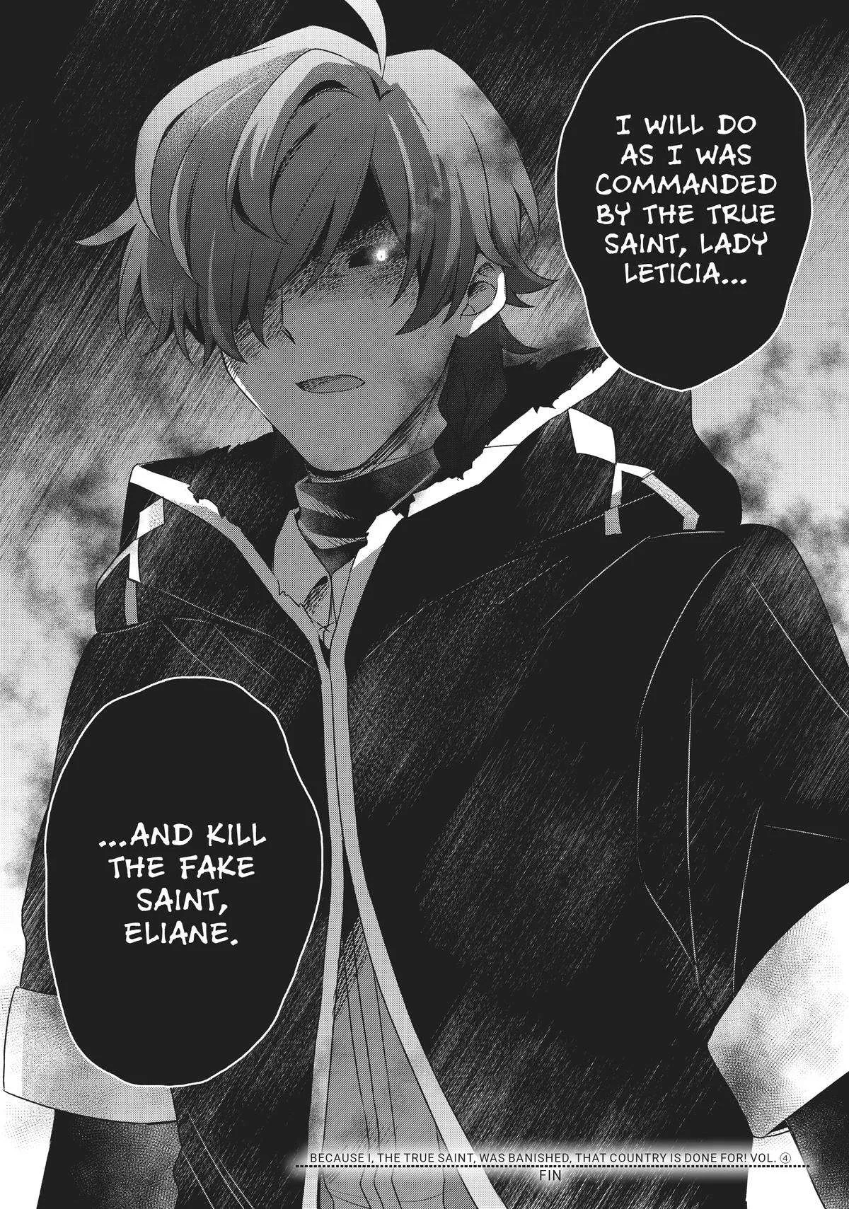 Because I, the True Saint, Was Banished, That Country Is Done For! Chapter 18 page 31