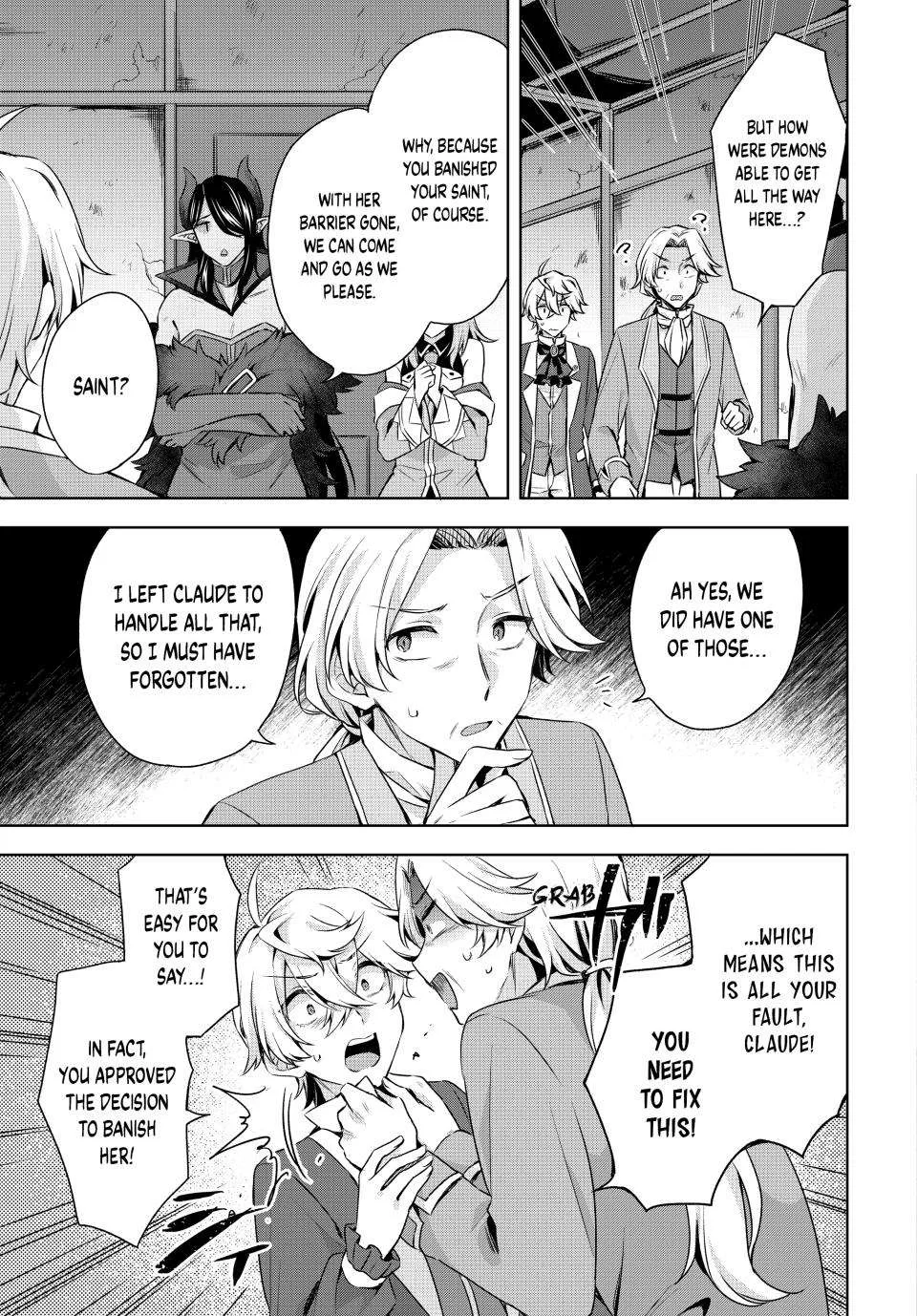 Because I, the True Saint, Was Banished, That Country Is Done For! Chapter 30 page 11
