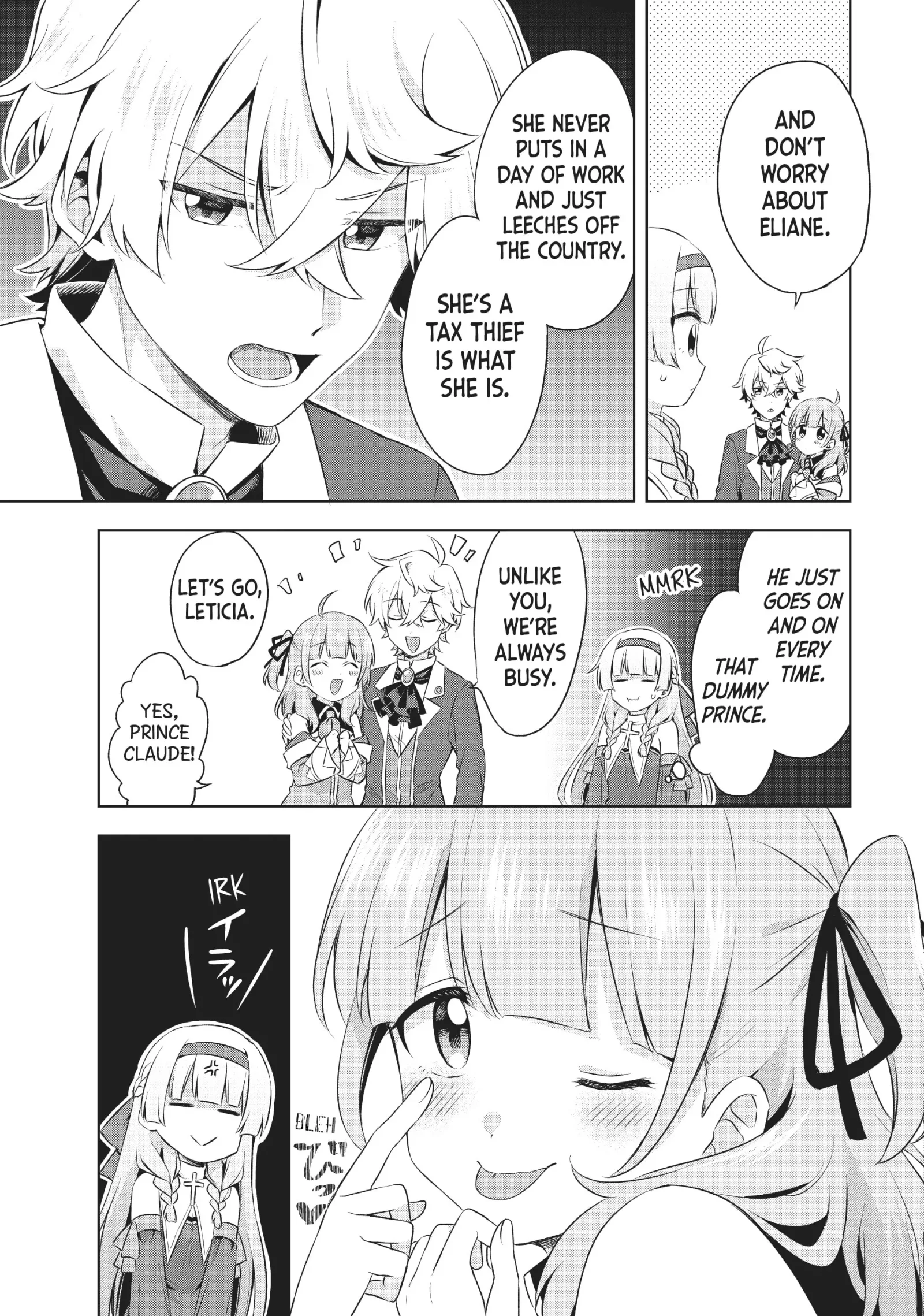 Because I, the True Saint, Was Banished, That Country Is Done For! Chapter 4.5 page 5