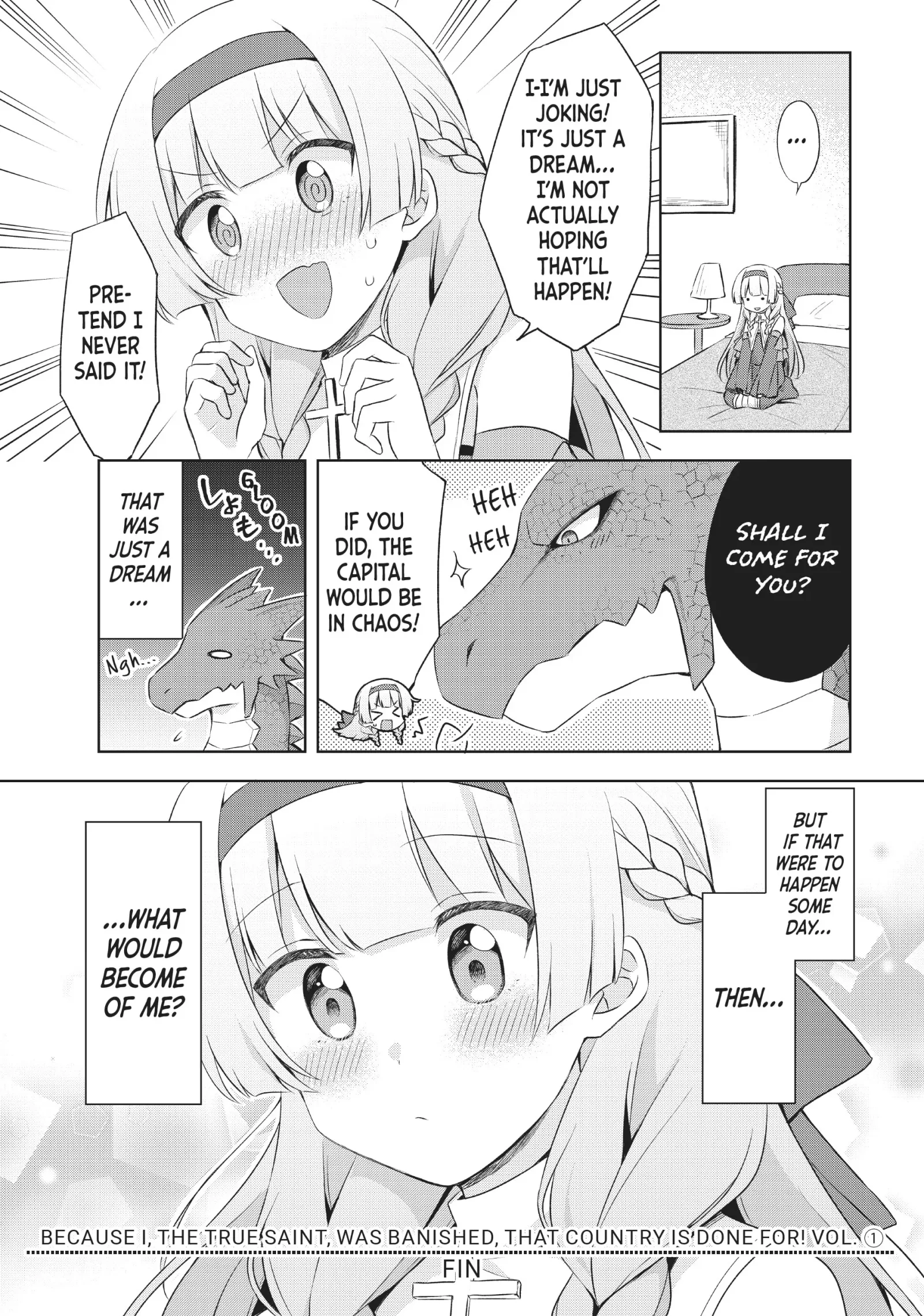 Because I, the True Saint, Was Banished, That Country Is Done For! Chapter 4.5 page 11