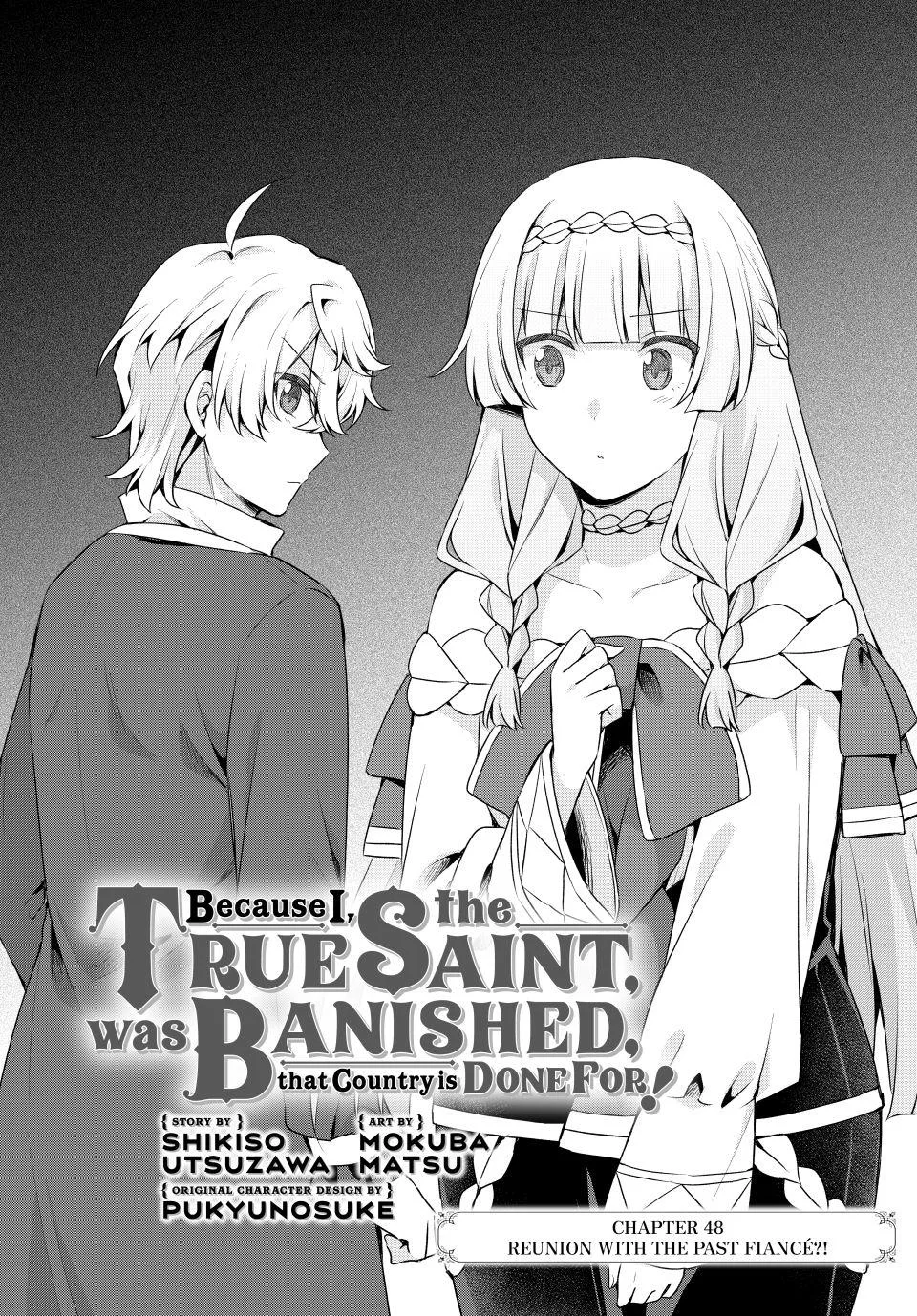 Because I, the True Saint, Was Banished, That Country Is Done For! Chapter 48 page 1